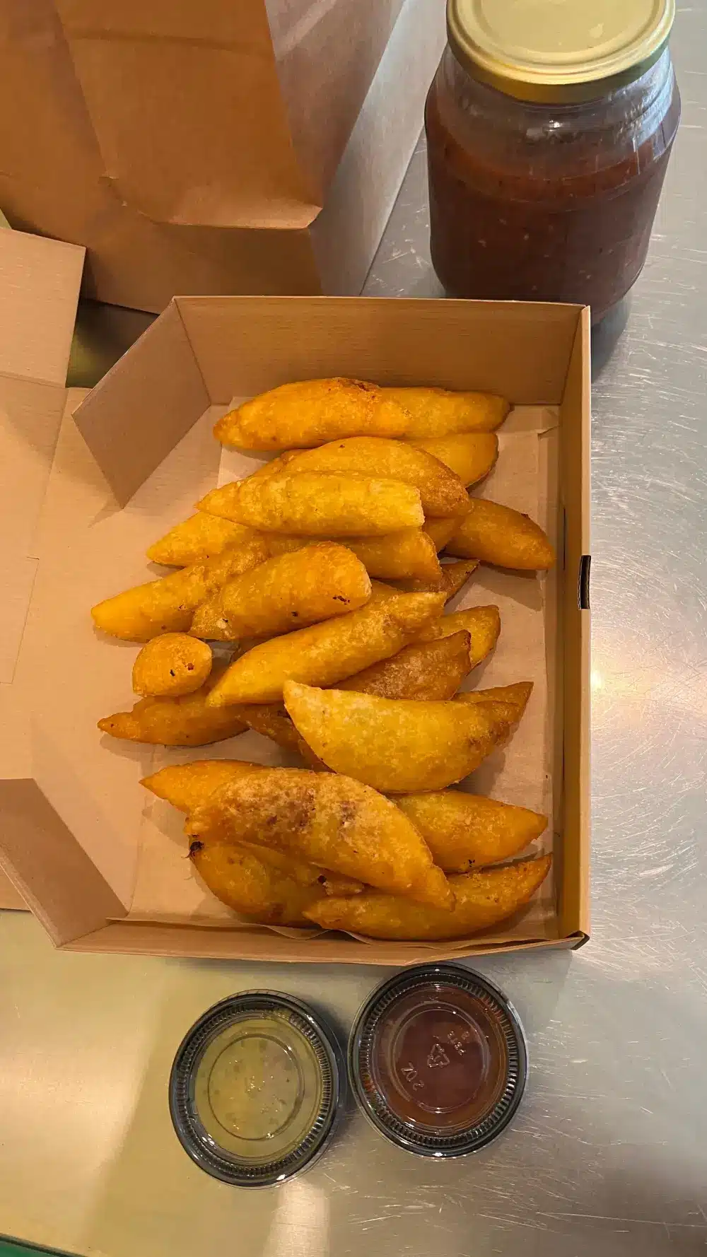 Caja Mini Empanadas Maiz Sabor