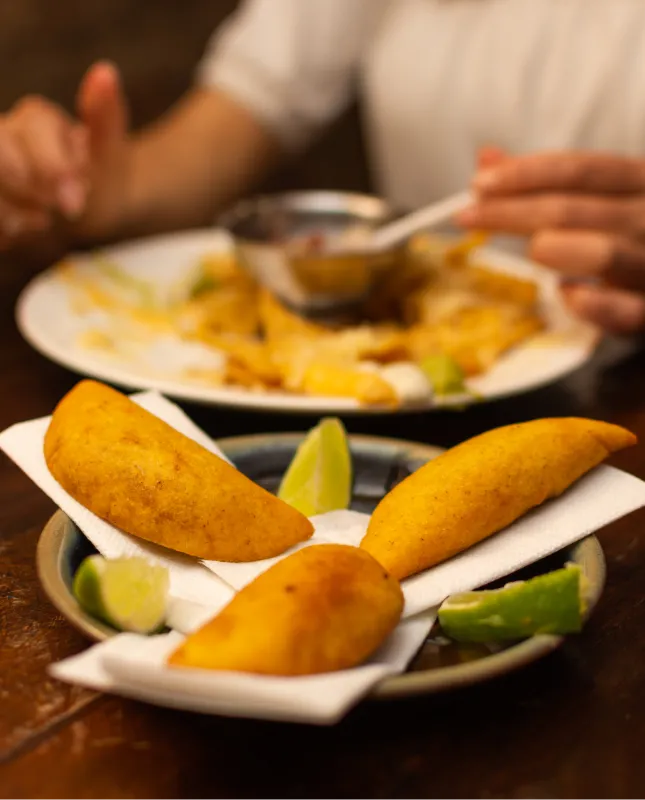 Contacto catering de comida colombiana