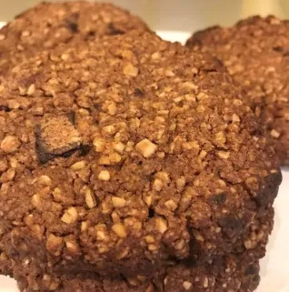 Galleta De Avena Con Chocolate