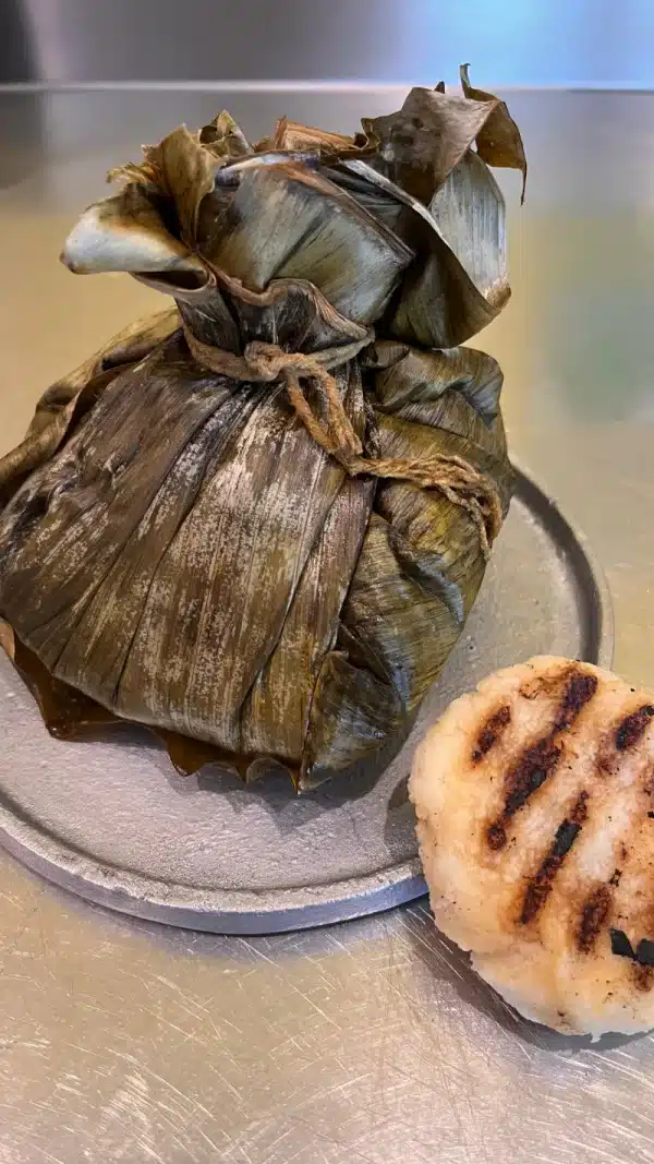 Tamal tolimense Maiz Sabor